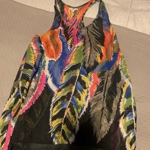 Charlotte Russe Feather Blouse